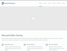 Tablet Screenshot of onsite-training.com